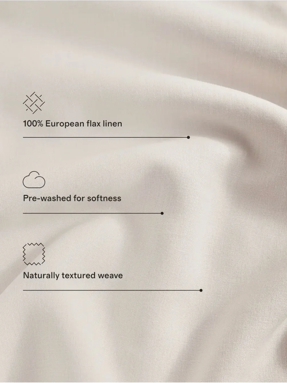 Limited Edition Mint European Linen Duvet Cover Set - Retail $204